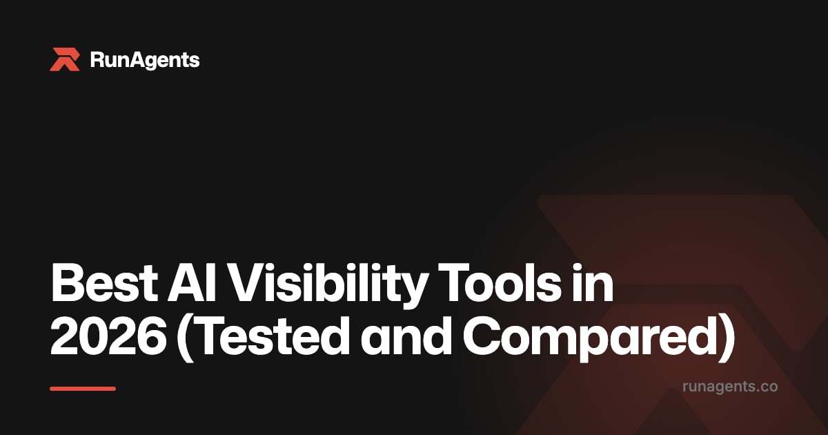 Best AI visibility tools 2026 cover